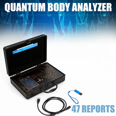 2023 New Quantum Magnetic Resonance Body Analyzer 6TH Gen Quantum Magnetic Black • $68.40