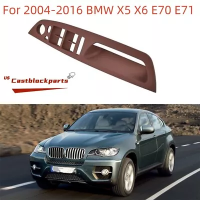 $18.99 • Buy For 04-16 BMW X5 X6 E70 E71 Interior Door Handle Cover Trim Panel L 51416975783