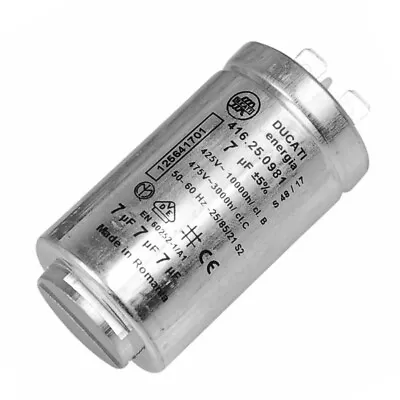 AEG Tumble Dryer Capacitor 7uf 7mf Ducati  Genuine • £10.95