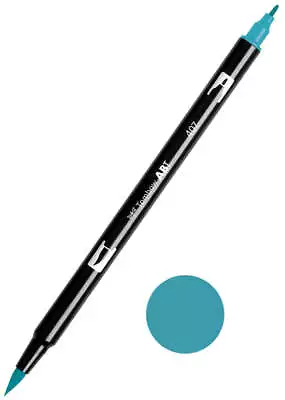 Tombow ABT-407 Tiki Teal Dual Brush Pen • $4.95