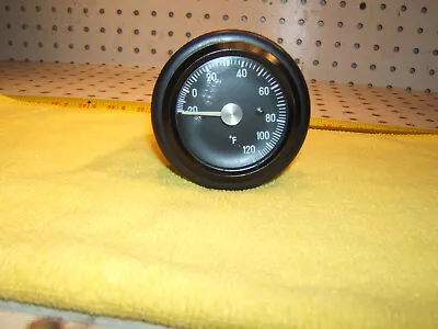 Mercedes R107 560SL 86-89 Center Dash Outside Temperature Fahrenheit VDO 1 Gauge • $375