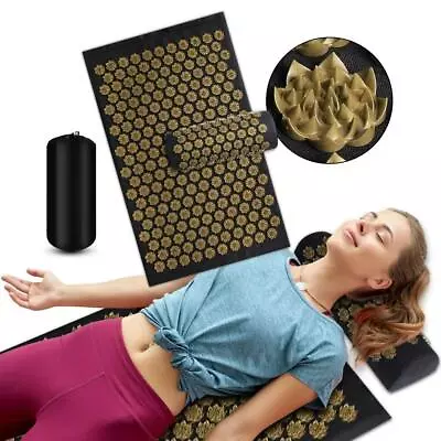 Spike Mat Pranamat Lotus Acupuncture Massage Cushion Kuznetsov's Applicator Foot • $17.99