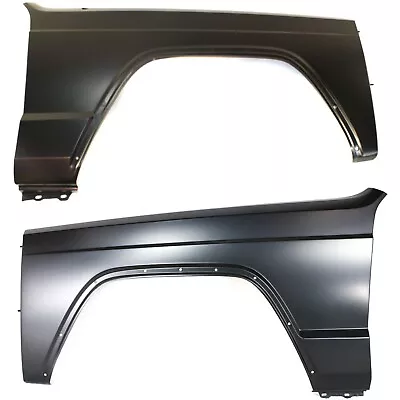 Fender Set For 84-96 Jeep Cherokee 86-92 Comanche 84-90 Wagoneer Front Primed • $138.64