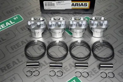 Arias Forged Pistons 88mm 11cc 14.5:1 Acura K24A 2.4L W/ K20 Vtec Head A3338420 • $794.85