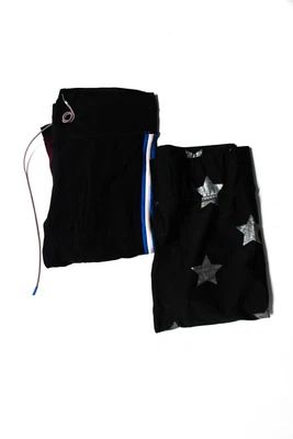 $29.01 • Buy The Upside Terez Womens Color Block Star Leggings Size 8 Medium Lot 2