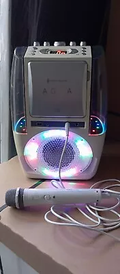 The Singing Machine CD/Bluetooth Karaoke Machine With  And LED • £15