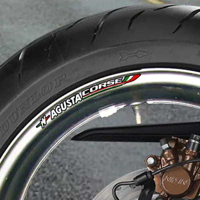 MV AGUSTA CORSE WHEEL RIM STICKERS 750 1000 1078r NEW B • $11.18