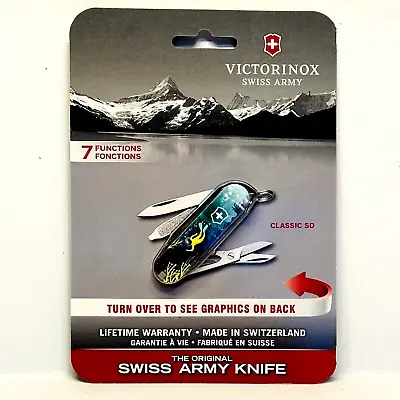 Victorinox Classic LE 2020 Deep Dive 0.6223.L2006 Swiss Army Multitool Knife • $39.95