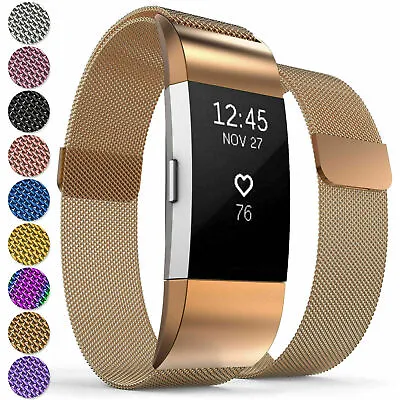 $14.82 • Buy Silicone Watch Band Soft Fitbit Charge 2 Watchbands Replacement Smart