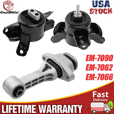 Motor & Trans Mount 3PCS Set Fit 2012-2016 Hyundai Veloster 1.6L For Auto Trans • $78.69