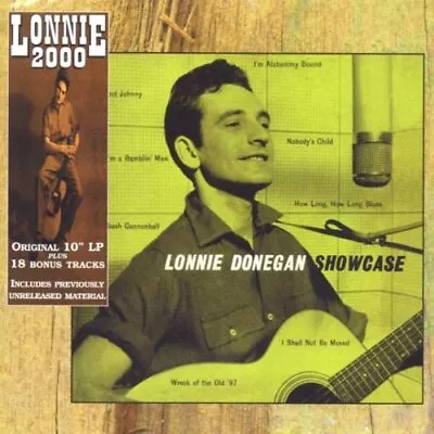Lonnie Donegan - Showcase.... Plus - Lonnie Donegan CD 33VG The Cheap Fast Free • £3.49