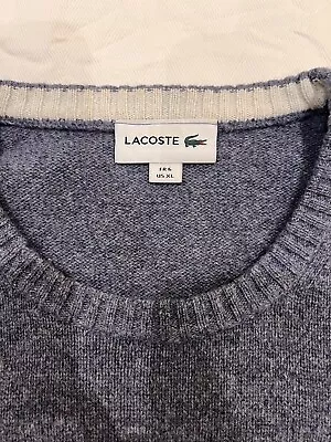 Lacoste Wool Jumper XL Fits Like L • £25