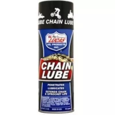 Lucas Oil 10393 Chain Lube Extends Chain And Sprocket Life No Chlorine • $19.96