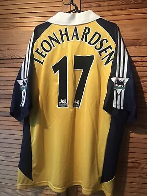 Tottenham Collectors Match Worn Leonhardsen Shirt Away 20/02/00 Vs Coventry City • $560.04