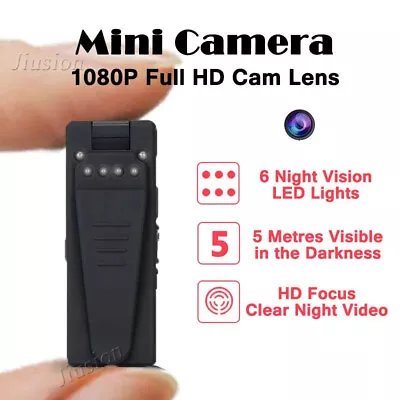 5M Infrared Night Vision Webcam 1080P Mini Camera HD Camcorder W/ Motion & Voice • $66.50