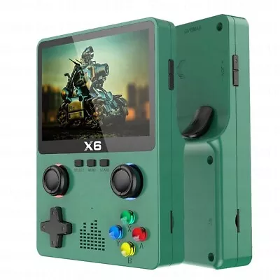 Portable Handheld Game Consoles 64GB 3.5  IPS Screen 10000 Retro Games Kids Gift • £24.99