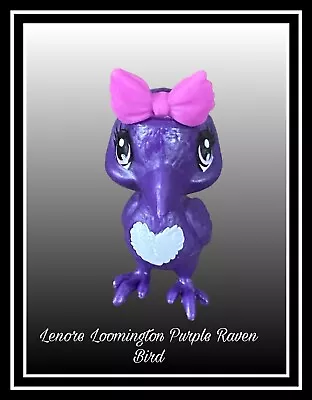 Monster High G3 Coffin Bean Leonora Loomington Purple Raven Bird • $11.21