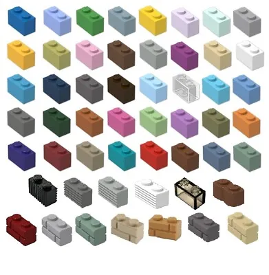 $11.99 • Buy ☀️NEW! LEGO 1x2 LEGOS BRICKS Pick Size & Color 10 Or 100 3004 Bulk Parts 