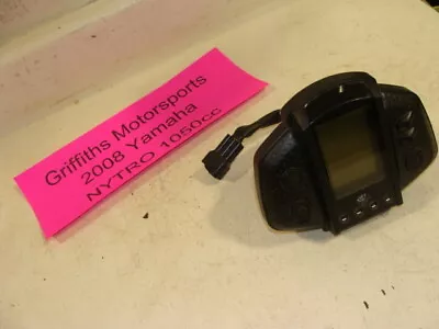 2008 YAMAHA NITRO Apex Vector Rage Warrior Mfd Display 8gl Speedometer 5000mi • $148