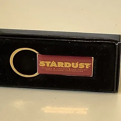 Stardust Resort & Casino Las Vegas Vintage Keychain (personalized) In Box • $14.99