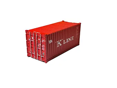 HO Scale Shipping Container - 20ft Std Container - K-Line • $13