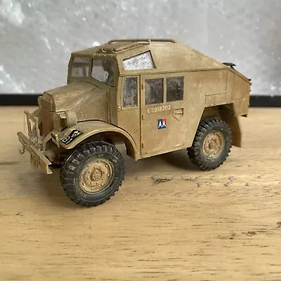 1:35 Scale Built Painted Model WWII British Quad Gun Tractor Truck • $20