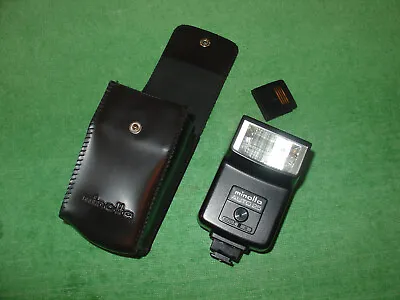 Vintage Minolta Auto 25 Flash With Case Made In Japan • $14.99