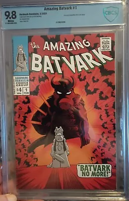 Amazing Batvark #1 Cbcs 9.8 (Aardvark) Spiderman #50 Homage • $160