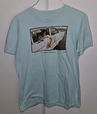 Fall 1974 Jackson Browne Concert T Shirt Baby Blue Large • $15.99