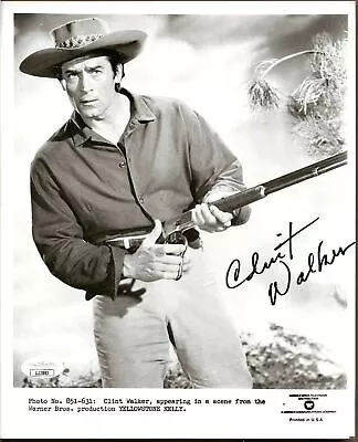 CLINT WALKER SIGNED 8X10 PHOTO CHEYENNE YELLOWSTONE KELLY Reprint • $19.95