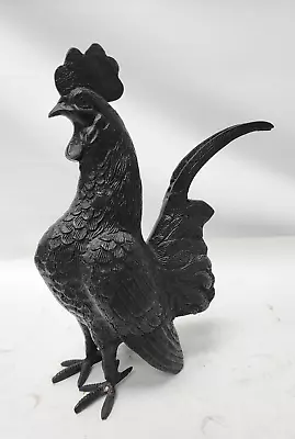 Fine Solid Bronze Rooster Art Sculpture Figure Jules Moigniez Free S&H • $149.99