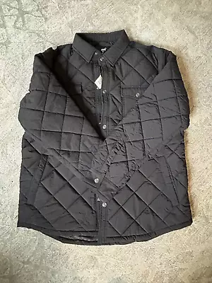 Official Ford Licensed Bronco Quilted Nylon Shirt Jacket - Mens Xl - New W/ Tags • $64.95