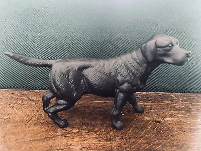 Vintage Royal Doulton Black Labrador Dog Figurine Matte Finish • $46.69