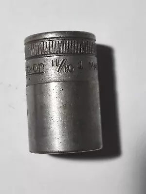 Snap On 1/2  Drive Made In USA 11/16  Shallow Socket SW-220 • $8.25