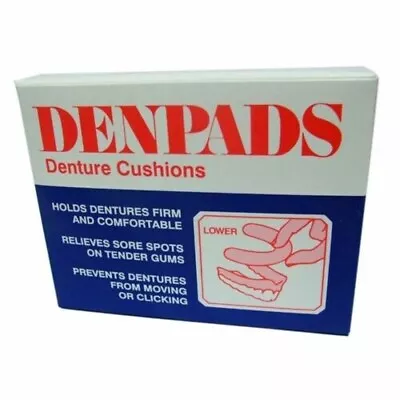 Denpads Lower Denture Cushions • $14.95