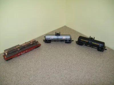 Vintage Varney & Tempo Train Cars Parts Or Repair (Lot Of 3) • $31.95