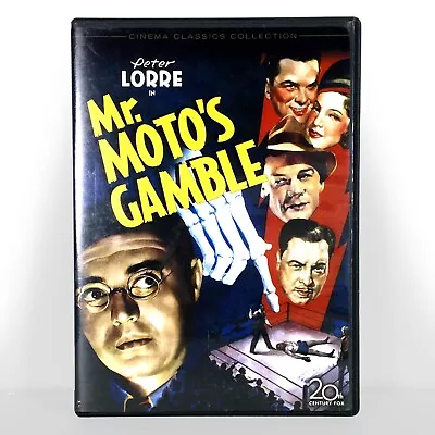 Mr Moto's Gamble (DVD 1938 Full Screen Cinema Classic) Like New!  Peter Lorre • $16.98