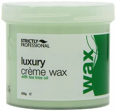 NEW 425g Luxury Warm Wax With Tea Tree Oil A Luxury Soft Cr Me Wax Free Shippin • £12.81