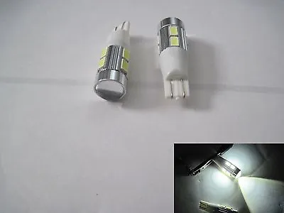 2 Pcs 10W Samsung Led  SMD + CREE T15 921 194 High Power White Projector Len  • $17.92