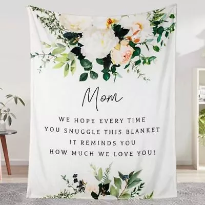 Mothers Day Blanket Gifts For Mom Super Soft Warm And Comfy Mothers Day Blank... • $28.12