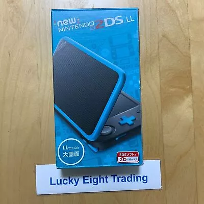 New Nintendo 2DS XL LL Black Turquoise Console Charger Box [N] • $436.87