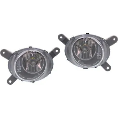 Front Fog Light Assembly Set For 2005-2009 Volvo S60 With Bulb 86933371 86933363 • $137.07