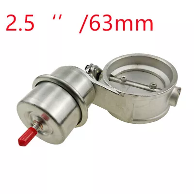 $53.57 • Buy 2.5  63mm Exhaust Control Valve Boost Activated/Actuator Stainless Cutout Dump