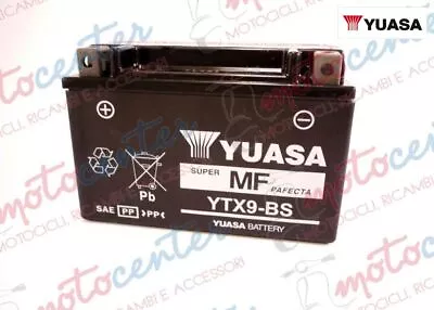 Yuasa Ytx9-bs (12v - 8ah) Battery No Maintenance • £49.27