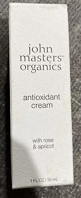 John Masters Organics Antioxidant Cream With Rose Apricot 1 Oz • $4.80