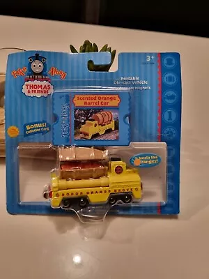 Thomas And Friends Take Along Secented Orange Barrel Car Brand New • $20