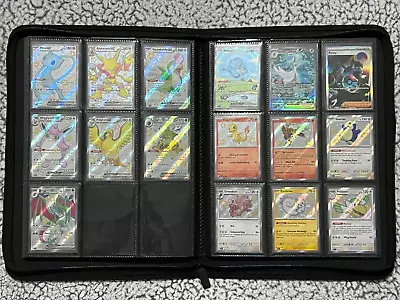 Pokemon TCG Partially Completed Paldean Fates Master Set Mew & Gardevoir SAR NM • £385