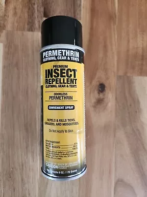 NOS Sawyer Products Premium Permethrin 6oz Insect Repellent For Clothing Gear • $5