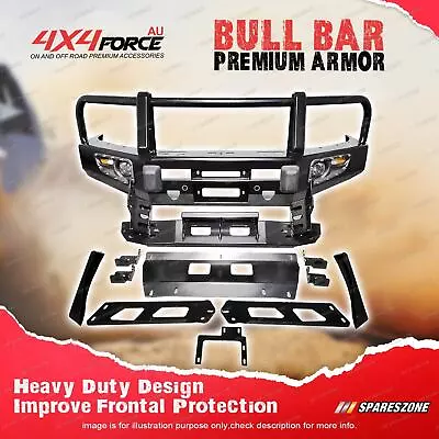 Premium Armor Bumper Bullbar With Skid Plate & Loop For Ford Ranger T7 • $1139.95