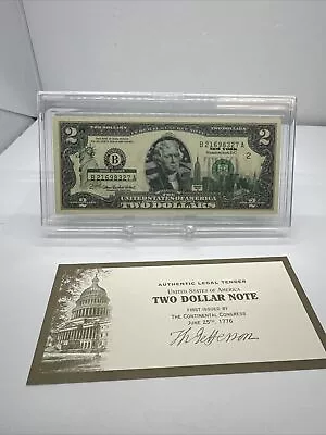 Unc. World Reserve Monetary Exchange New York 2003 Series A TWO DOLLAR NOTE • $19.99